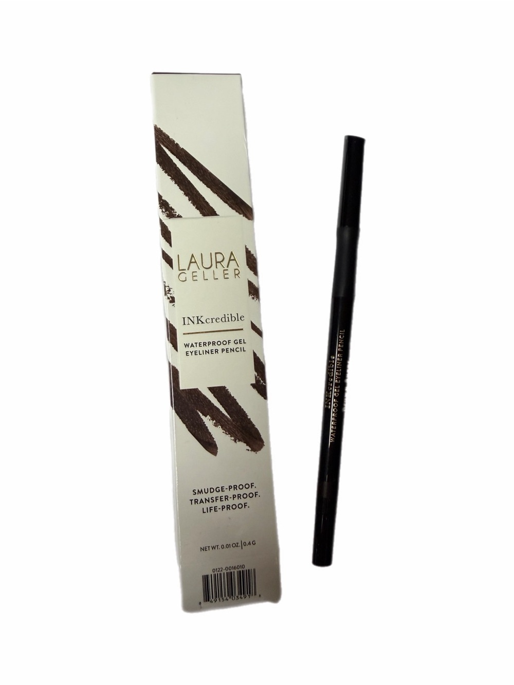 Laura Geller Brown Waterproof Gel Eyeliner Pencil Brown Sugar New